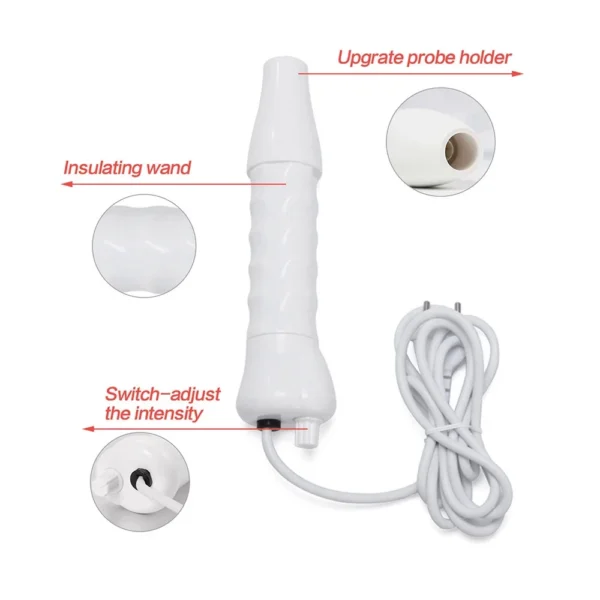 Portable High Frequency Facial Machine for Facial Skin Care and Therapy, Ideal for Home and Professional Use - Image 3